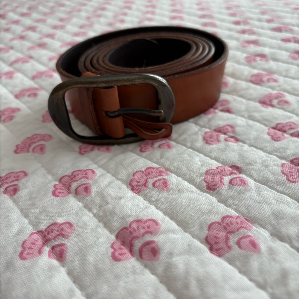 J. Jill Brown Leather Belt